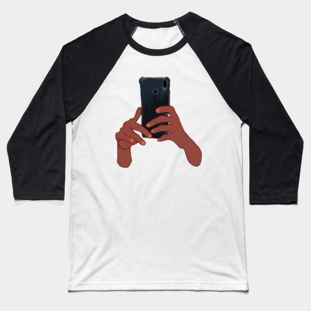 Selfie please. Baseball T-Shirt by princess sadia